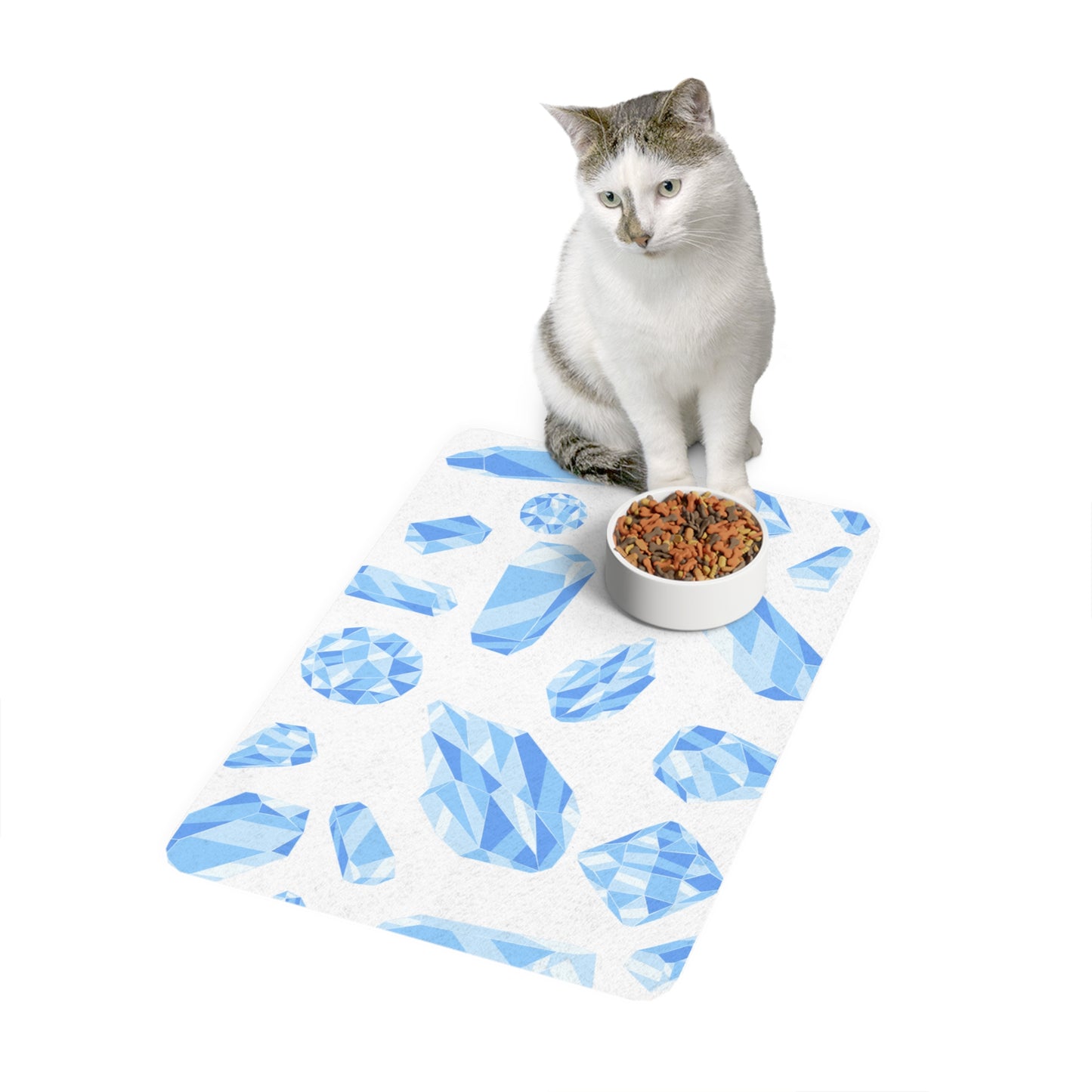 Crystals, Pet Food Mat (12x18)