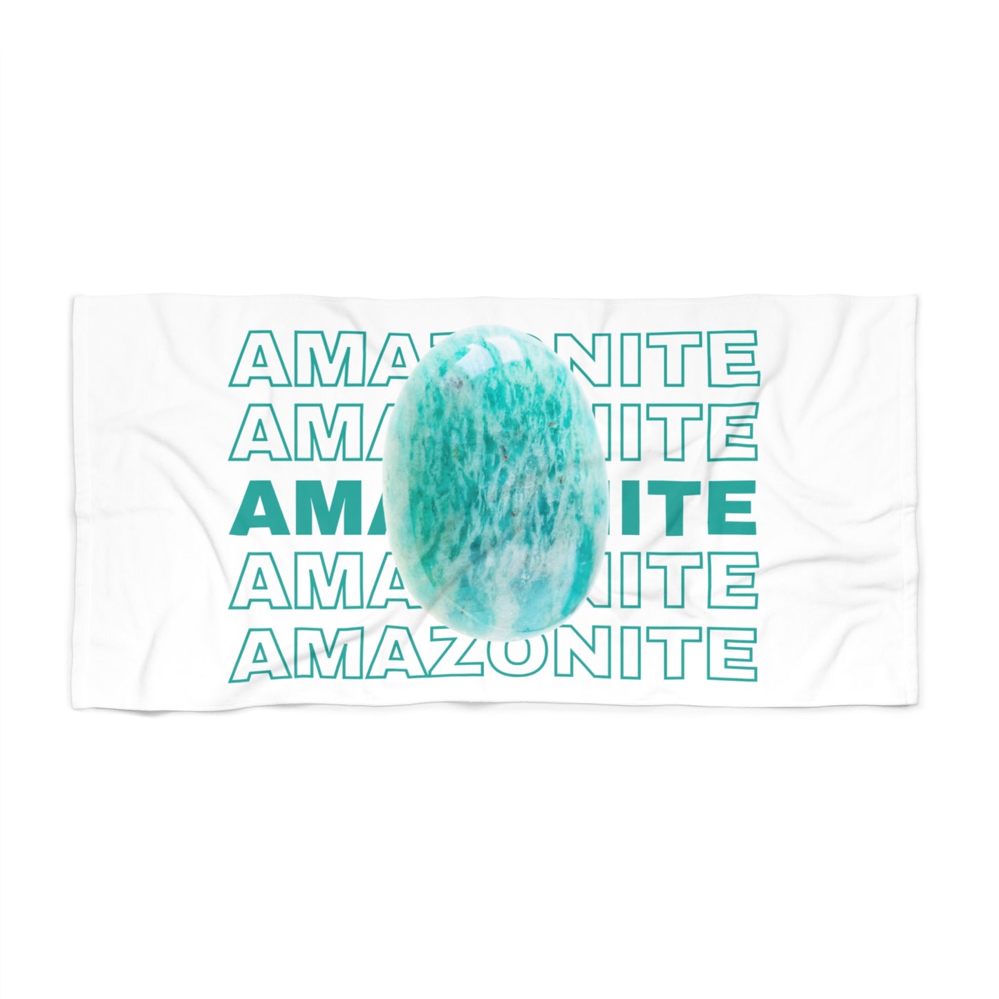 "Amazonite", Beach Towel