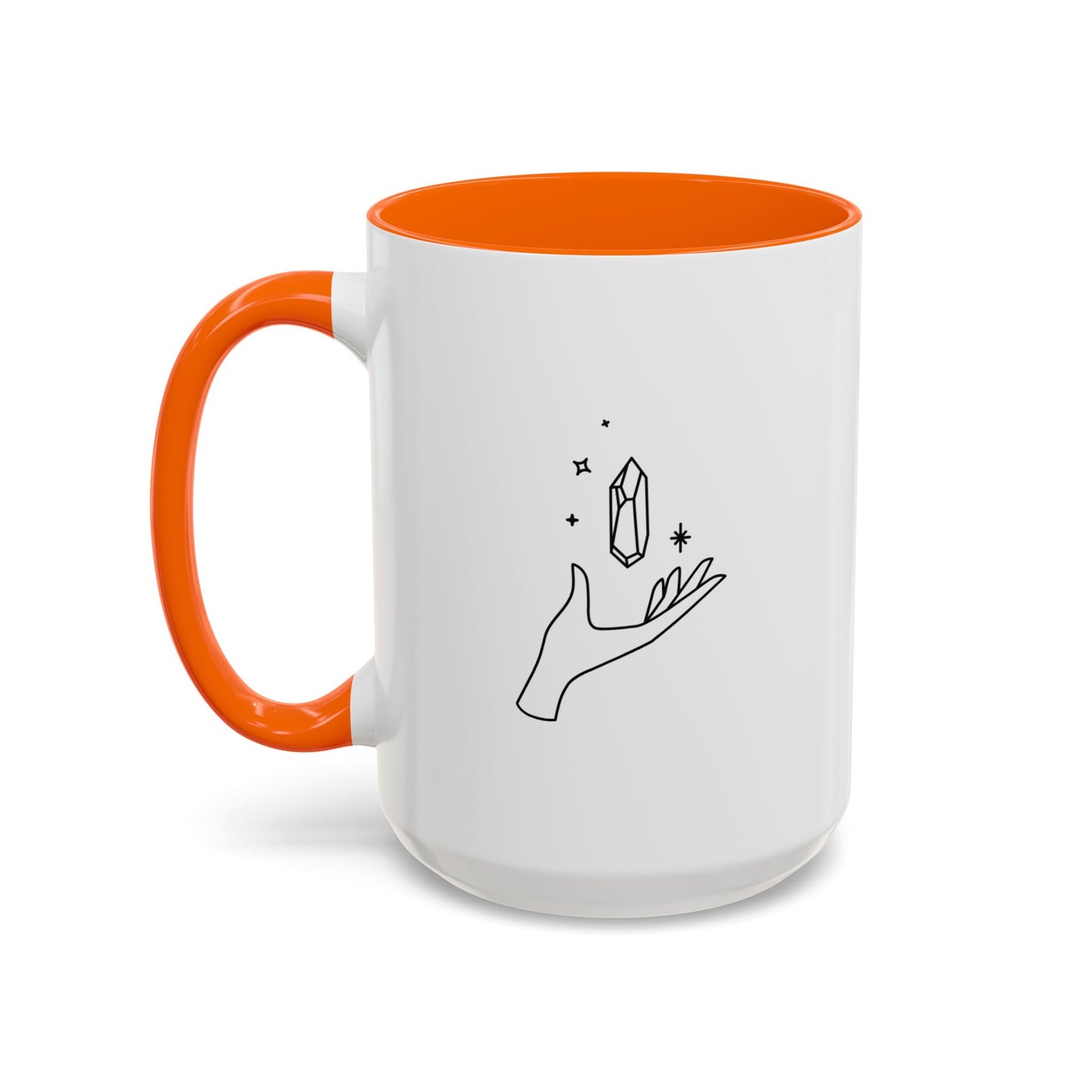 Hand w/ Crystal, Coffee Mug, 11 & 15 oz